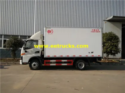 JAC 120hp Refrigerated Van Trucks
