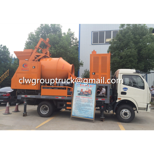 Camion de pompe à béton monté par camion de Dongfeng