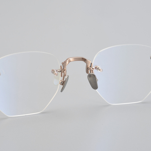 Rimless Pure Titanium Optical Frame