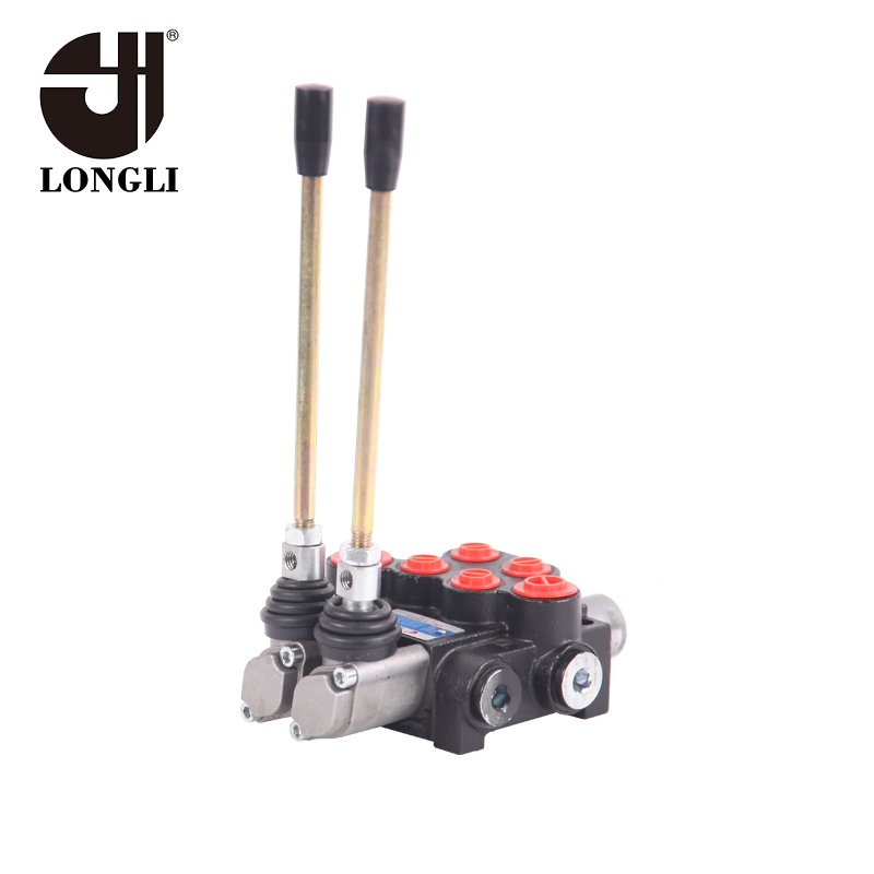 2p40 Longli 2 Spool Hydraulic Directional Control Valve คุณภาพสูง 2p40 ...