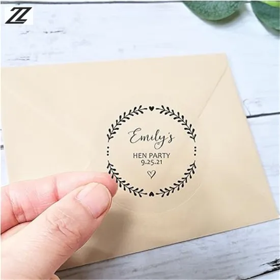 Custom Circle Glossy Vinyl Stickers