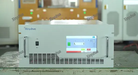 High-Power Stabilized DC Power Supply for Communication Aging Tests