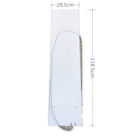 Aluminum Roll Bond Evaporator Refrigeration Spare Parts - 29.5x118.5CM