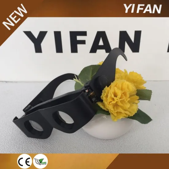 TV hot sell Zoomies hands free binoculars plastic adjustable magnifying glasses binoculars