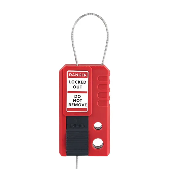 BOZZYS 30 Pack Stainless Steel Cable Lockout Devices for Circuit Breakers and Small Gate Valves