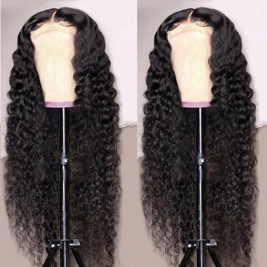 Wholesale Hair Vendors Brazilian Long Wig Human Hair 13X4 Lace Front & 360 Frontal Wigs In Stock Silky Straight Long Wigs