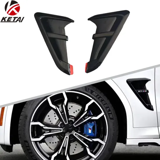 2018-2022 BMW X3 Gloss Black Fender Molding