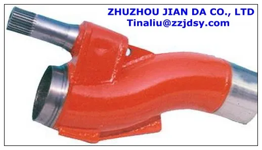 S-valve/ S-tube for concrete pumps