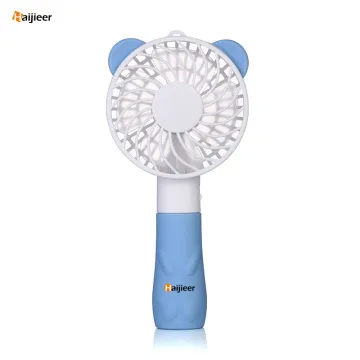 Bear Portable USB Rechargeable Mini Desk Handheld Fan