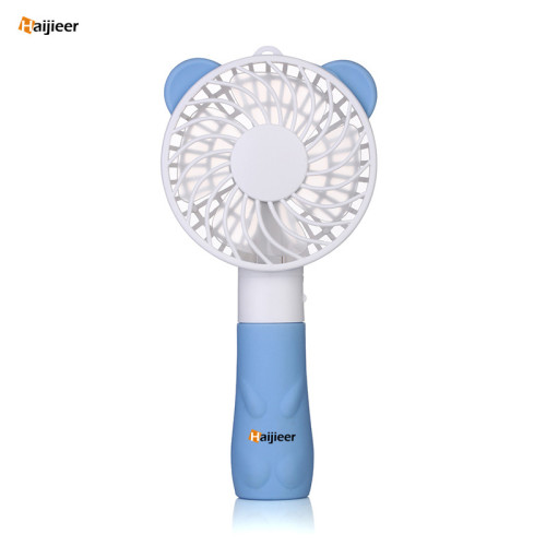 Bear Portable USB Rechargeable Mini Desk Handheld Fan