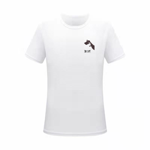 Kurzarm-T-Shirt aus reiner Baumwolle