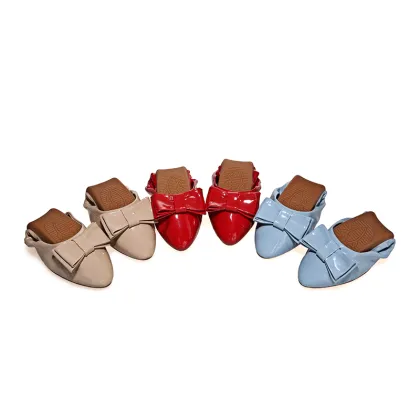 pink ladies white flat shoes on wholesale