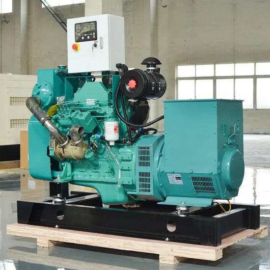 New CCS Certified Marine Diesel Generator with Cummins 6BT5.9-GM83 Engine - 80kVA