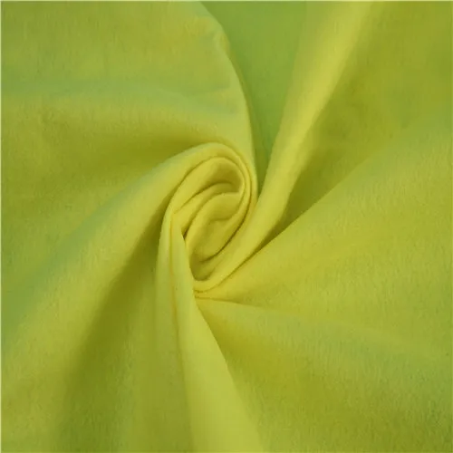 Yellow needle punched cotton