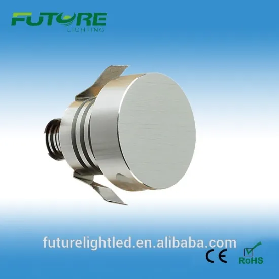 Round 350mA 1W dimmable indoor led wall puck light