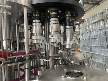 Complete Soda Water Production Plant / Soda Bottling Machine / Automatic Soda Water Plant