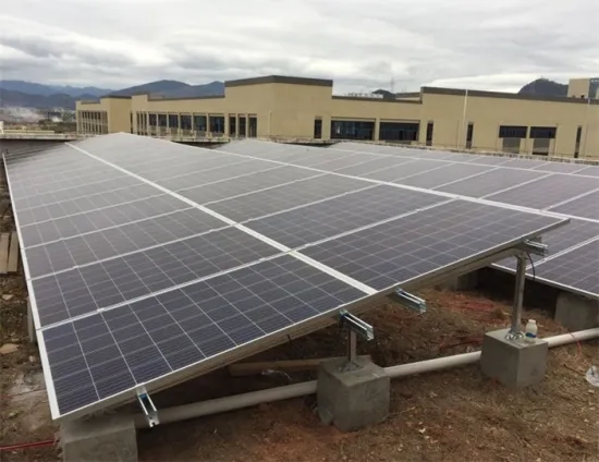 Solar Panel Power Plant: Popular Steel Solar Ground Mounting System