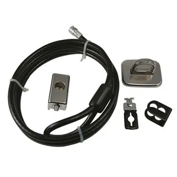 PC Lock, High Security Desktop Tubular Push Type Lock Secure Your Computer, Camera/Projector/Printer