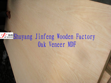 ISO9001 Certificate Natural Wood Veneered MDF/Plywood for Furniture