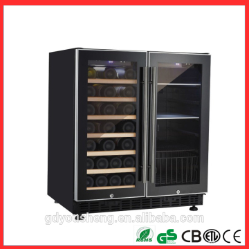 side by side dual door fridge kitchen appliances refrigerator wine chiller&beveage cooler