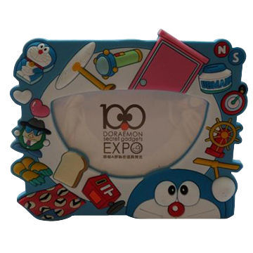 PVC photo frame, customized shapes/sizes are welcome
