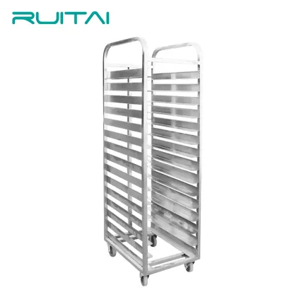 Best Selling Bakery Display Bread Baking Pan Trolley Rack