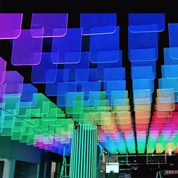Transparent LGP Sheet Light Guide Plate PMMA Board LED Acrylic Panel for Night Club Stage Lighting