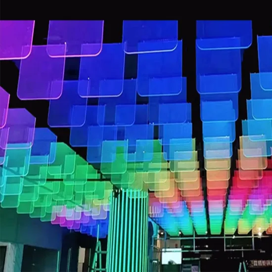 Transparent LGP Sheet Light Guide Plate PMMA Board LED Acrylic Panel for Night Club Stage Lighting