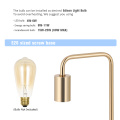 Industrielle goldene Farbe kleine Metalltischlampe