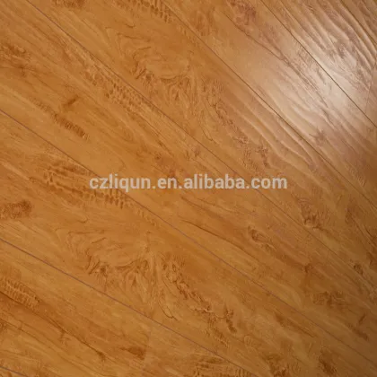 Registered emboss surface unilin click wood laminate flooring
