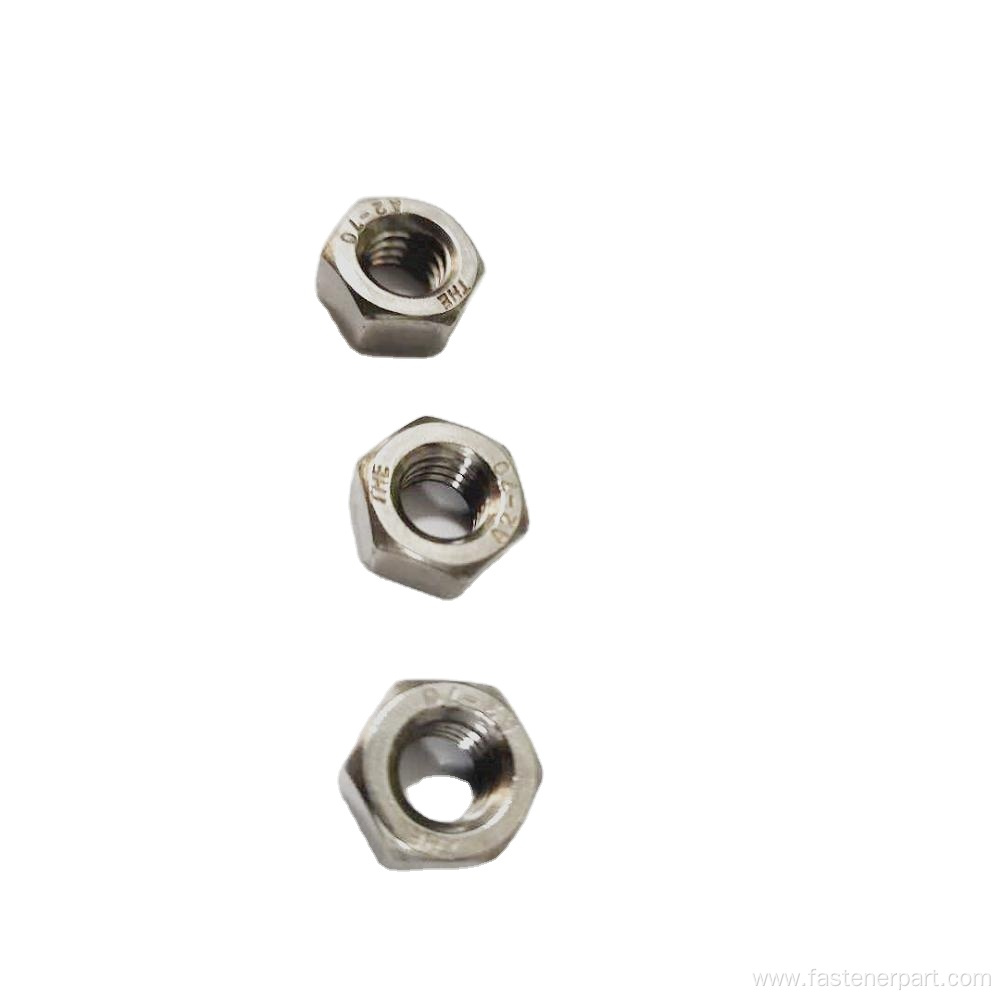 Coarse Step Hexagon Nut With Hexagon