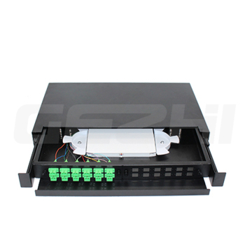24 Core Fiber Optic Patch Panel Drawer Type ODF Optical Distribution Frame