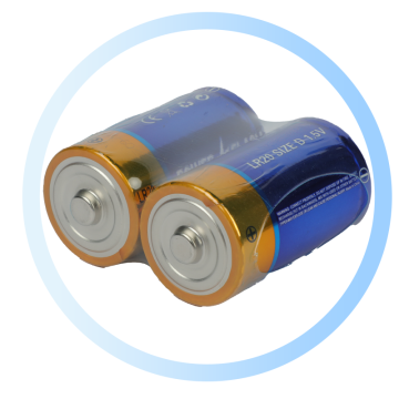 Ultra Alkaline Batteries D LR20 1.5V No.1 for Power Flash Voltage Stabilization
