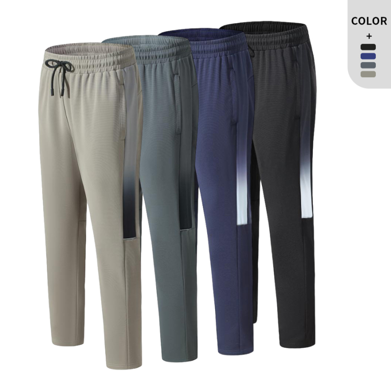 Polyester Four Color Straight Sweatpants