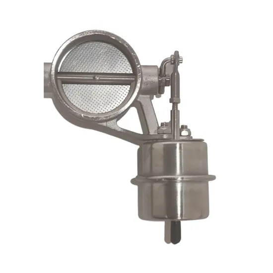 Stainless Steel Vacuum Cutout Exhaust Valve Body - Normally Open Style