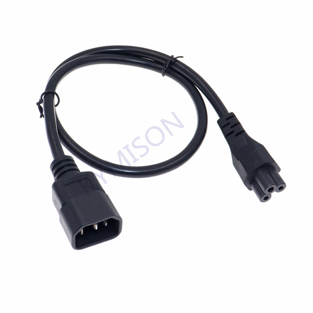 Universal Power Adapter IEC 320 C14 to C5 Adapter Converter C5 to C14 AC Power Cable 3 Pin IEC320 C14 Connector HY1516