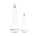 Clear glass volumetric flask with stopper 2000ml