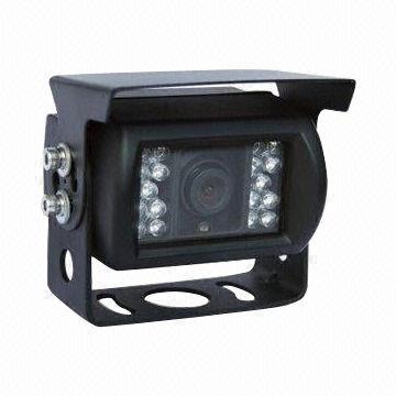 Rear-view Camera with Built-in 18-piece Ultra Bright IR LED's for Enhanced Low Light Picture