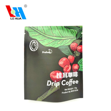 Aluminum Foil Flat Pouches For Drip Coffee Packaging