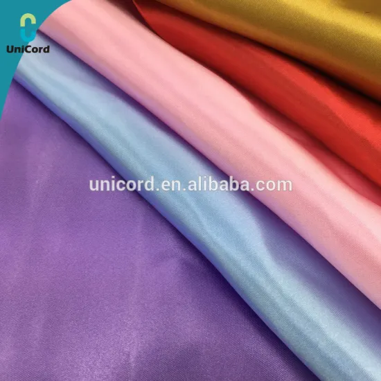 75D High Quality Polyester Satin Silk Fabric