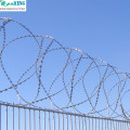 Sharp Galvanized Concertina Barbed Razor Wire Coil