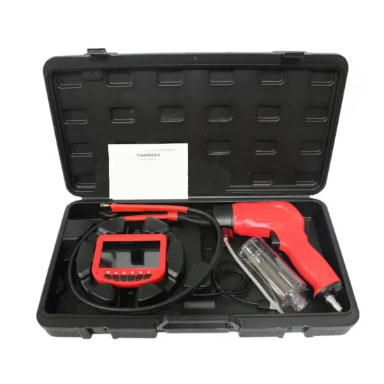 LC-3B58 RED New Utranee AC Systems Flushing Set for Car Automotive A/C Cleaning with LED Screen