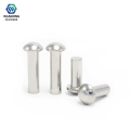 Rivets hémisphériques robustes pour des joints durables