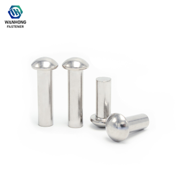Rivets hémisphériques robustes pour des joints durables