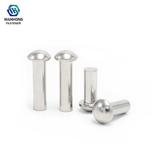 Rivets hémisphériques robustes pour des joints durables