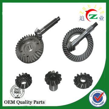 Tricycle component all kinds of arc gears for motorcycle reverse device and transmission