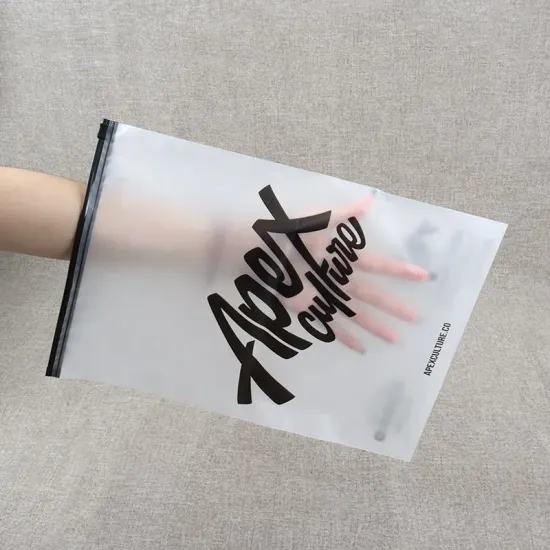 Custom Biodegradable Ziplock Bags for Clothing & Packaging