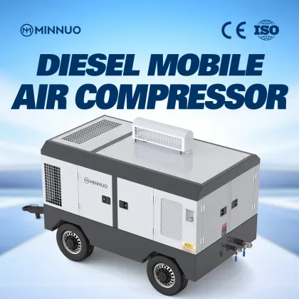 Diesel Mobile Air Compressor with Power Independence