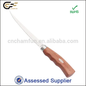 Outdoor Wood Handle Fishing Knife Fillet Knife