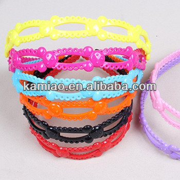 2014 hairband hair accessories baby plain girls plastic headbands